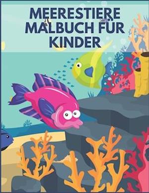 Meerestiere Malbuch Für Kinder