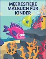 Meerestiere Malbuch Für Kinder