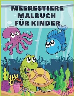 Meerestiere Malbuch Für Kinder