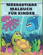 Meerestiere Malbuch Für Kinder