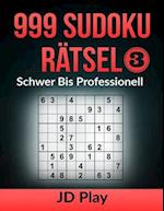 999 Sudoku Rätsel Schwer bis Professionell 3