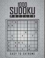 1000 Sudoku Puzzles Easy to Extreme: 1000 Sudoku Puzzles | sudoku collection with answers | sudoku game activity book | sudoku challenging with soluti