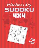 Valentine's Day Sudoku for Kids 4x4