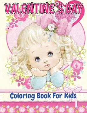 Valentine's day coloring book for kids