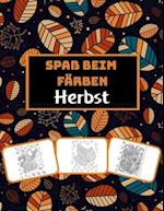 Spaß beim Färben Herbst