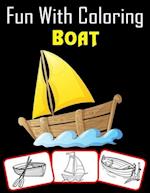 Fun with Coloring Boat