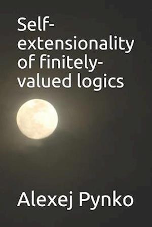 Self-extensionality of finitely-valued logics