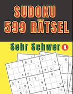 Sudoku 599 Rätsel - Sehr Schwer 1
