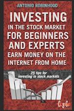 Investing in the stock market for beginners and experts, earn money on the Internet from home