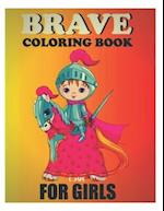 brave coloring book for girls