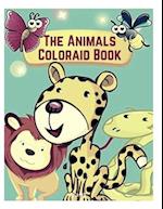 The animals coloraid book