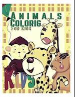 animals colorig for kids