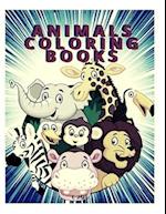 animals coloring books