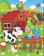 Animales de la granja - Libro para colorear - A partir de 3 años
