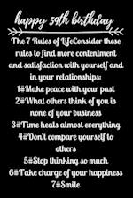 happy59th birthday The 7 Rules of Life