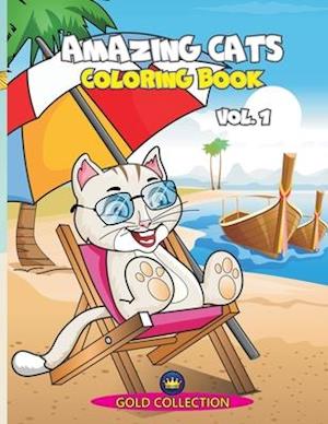 Amazing Cats - coloring book, vol.1