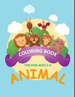 Coloring Book For Kids Ages 2-4