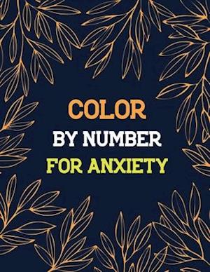 Color by Number for Anxiety