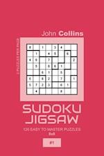 Sudoku Jigsaw - 120 Easy To Master Puzzles 8x8 - 1