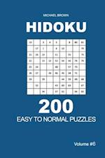 Hidoku - 200 Easy to Normal Puzzles 9x9 (Volume 6)