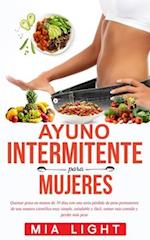 Ayuno intermitente para mujeres