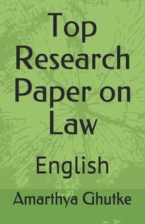 Top Research Paper on Law