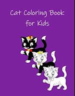 Cat Coloring Book for Kids