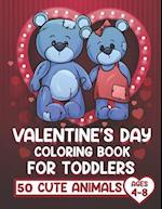 Valentine's Day Coloring Book for Toddlers