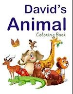 David's Animal Coloring Book