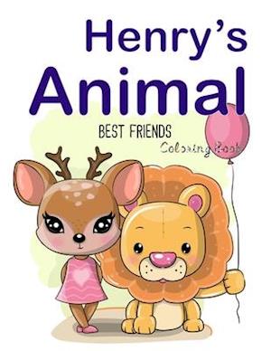 Henry's Animal Best Friends Coloring Book