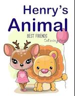 Henry's Animal Best Friends Coloring Book