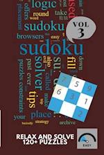 Sudoku Relax and solve 120+ Puzzles Vol. 3