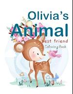 Olivia's Animal Best Friend Coloring Book