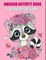 Amazing Activity Book For Valentine's Day