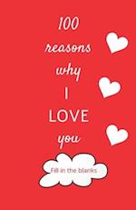 100 reasons why I LOVE you