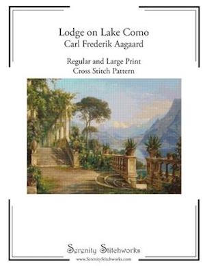Lodge on Lake Como - Carl Frederik Aagaard Cross Stitch Pattern