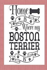 Home Is Where My Boston Terrier Is