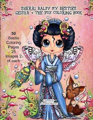 Sherri Baldy My Besties Geisha & the Fox Coloring Book