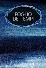 Foglio dei tempi