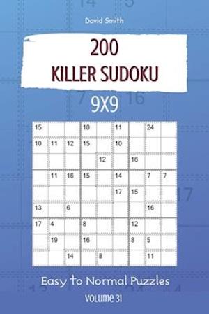 Killer Sudoku - 200 Easy to Normal Puzzles 9x9 vol.31