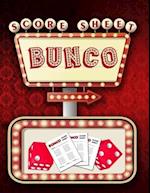 Bunco Score Sheets