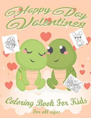 Valentines Day Coloring Book for Kids