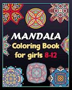 Mandala coloring book for girls 8-12