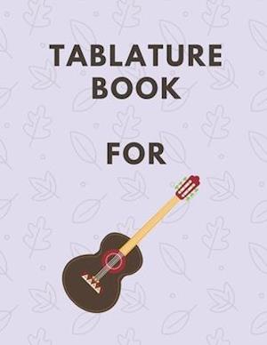 Tablature Book For Guitar