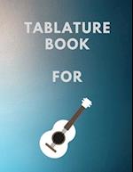 Tablature Book For Guitar