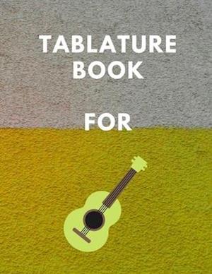 Tablature Book For Guitar