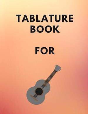 Tablature Book For Guitar