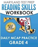 MARYLAND TEST PREP Reading Skills Workbook Daily MCAP Practice Grade 4