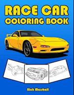 Race Car Coloring Book: Car Coloring Books for Kids Ages 4-8 