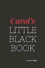 Carol's Little Black Book